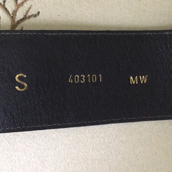 Vintage Mark Cross Leather Cinch Belt main image 4